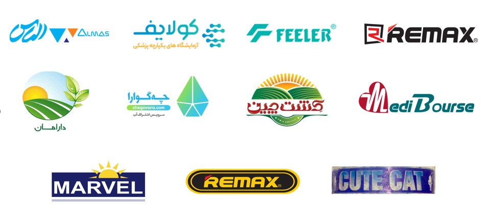 لوگوی شرکت های دارای همکاری با بتا