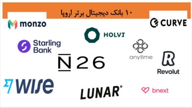 10 بانک برتر دیجیتال اروپایی